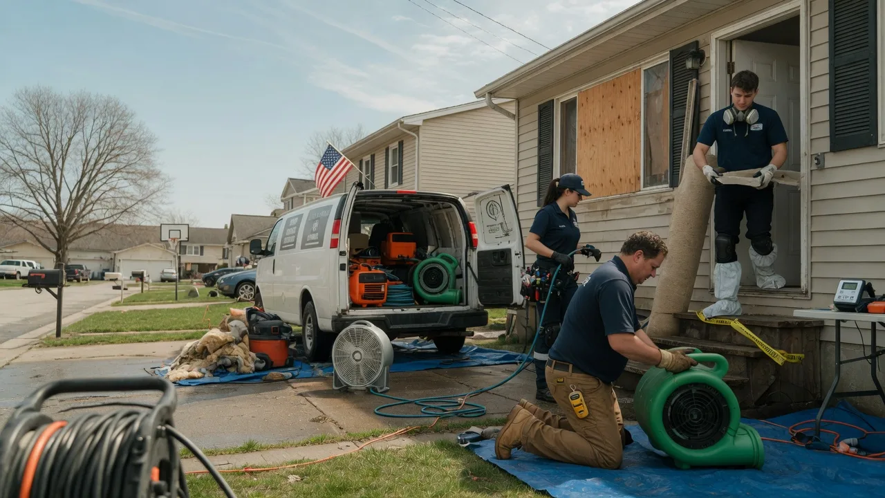 Water Damage Restoration in Manchester, GA near me